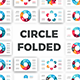 Circle Folded Infographics PowerPoint Template diagrams, Presentation ...