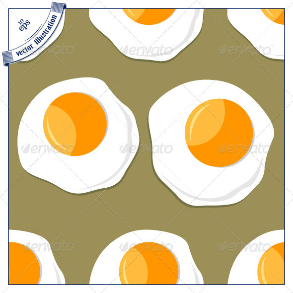 Scrambled Egg - Backgrounds Decorative