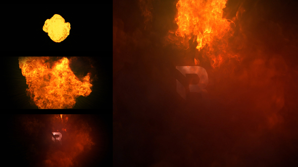Fire Logo Reveal - VideoHive 29997948