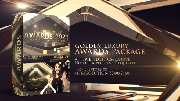 Golden Luxury Awards Package 4K