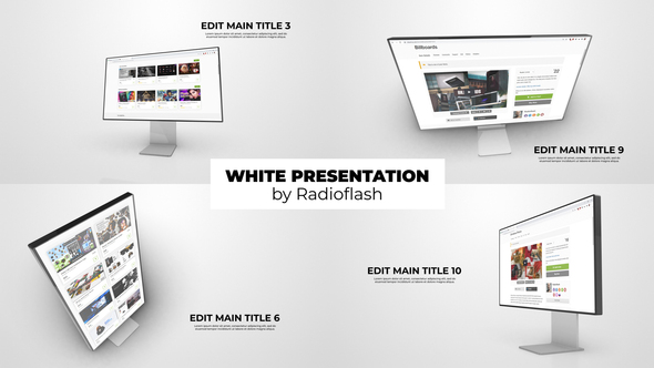 White Presentation - VideoHive 30003153