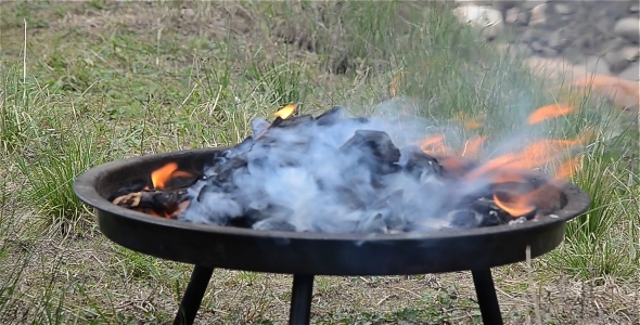 Barbecue Fire 