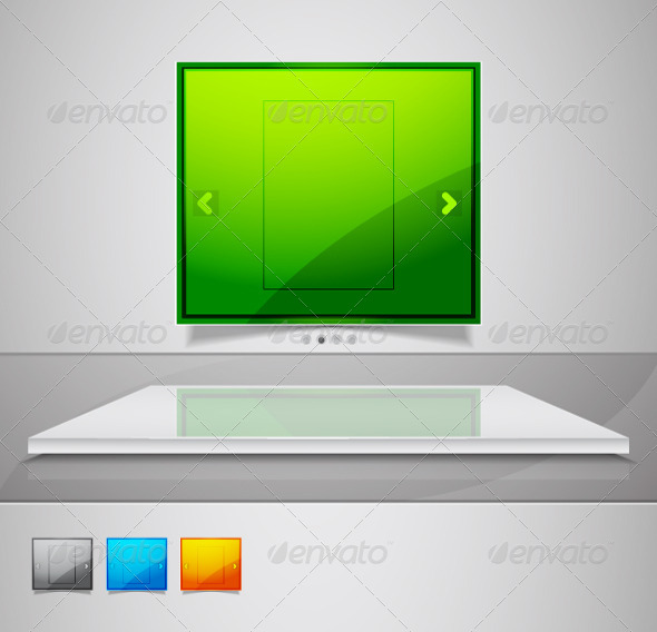 Gallery Screen Promotional Design Element - Retail Commercial / Shopping
