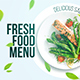 Fresh Food Menu – Online Delivery - VideoHive Item for Sale