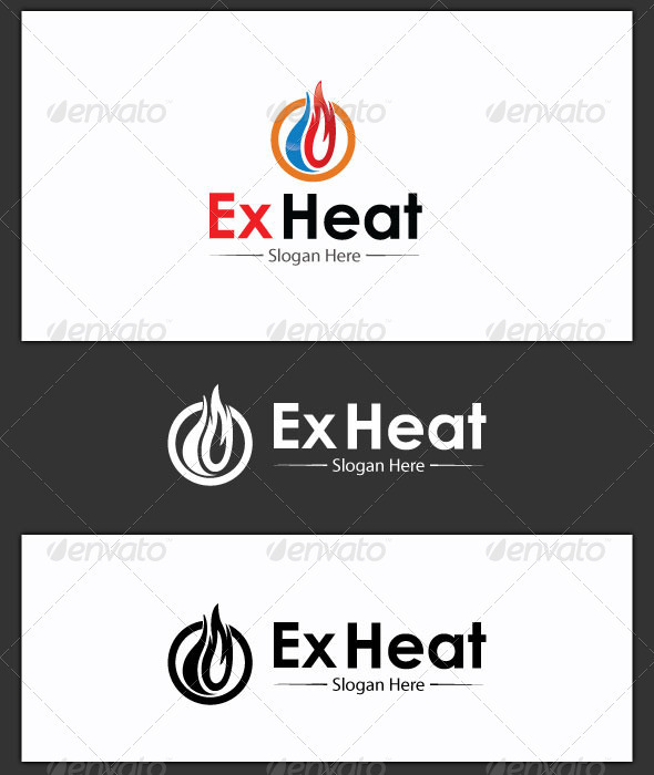 ExHeat - Logo Template - Nature Logo Templates