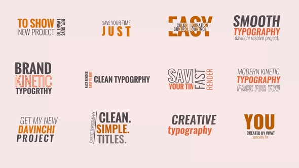 Kinetic Typography V.1