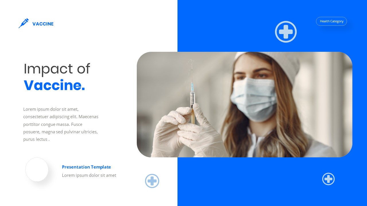 Vaccine - Health Presentation Template, Presentation Templates ...