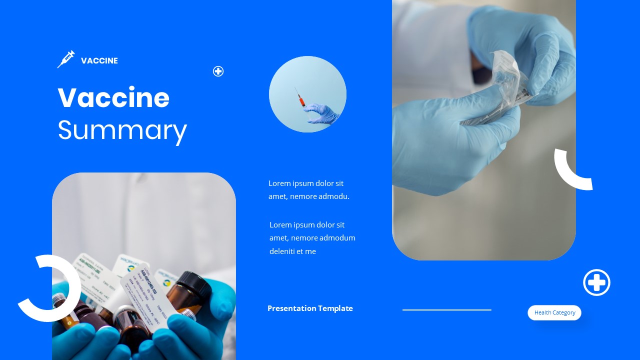 presentation templates vaccine