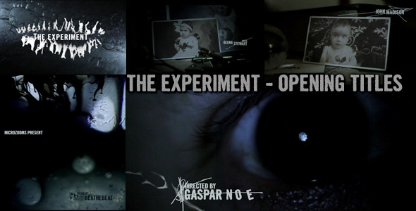 The experiment - VideoHive 485044