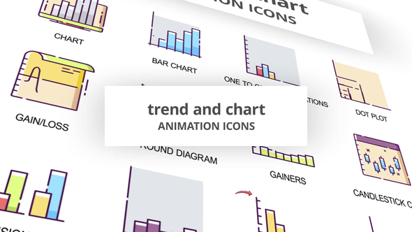 Trend & Chart - Animation Icons