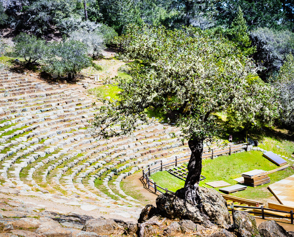 Outdoor theater in Marin County