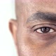 Brown Eye of an Afro-American Man - VideoHive Item for Sale