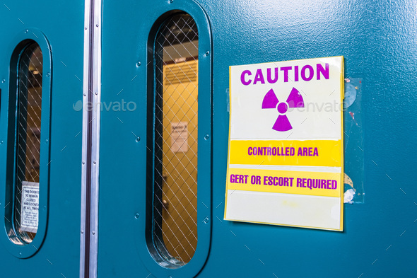 Ionizing radiation warning symbol