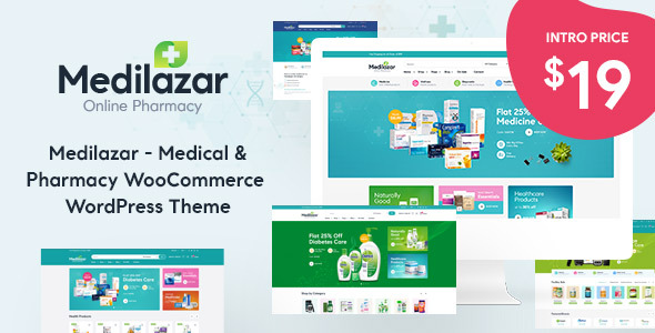 Medilazar – Pharmacy WooCommerce WordPress Theme