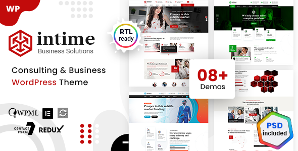 Intime – Business Consulting WordPress