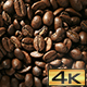Rotating Coffee Beans - Aerial View - VideoHive Item for Sale