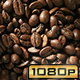 Rotating Coffee Beans - Aerial View - VideoHive Item for Sale