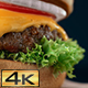 Burger on Brown Paper Sheet - VideoHive Item for Sale