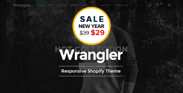 Wrangler Fashion Store Shopify Theme & Template