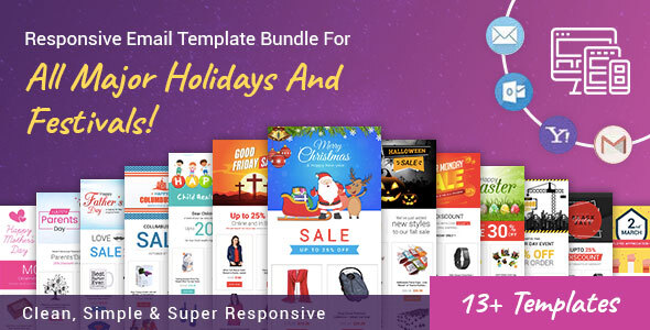 Responsive Email Template - ThemeForest 21096404