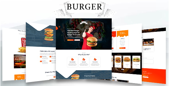 Burger - Restaurant - ThemeForest 30054404
