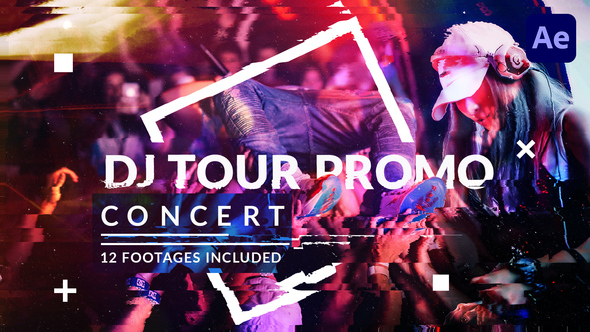 DJ Concert Tour - VideoHive 21534056