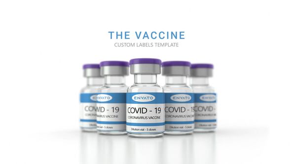 The Vaccine - Covid 19, Corona Virus Mockup or Presentation