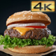 Hamburger on Brown Paper Sheet - VideoHive Item for Sale
