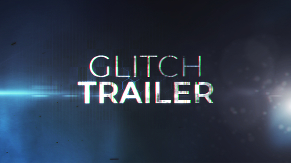 Glitch Trailer - VideoHive 20795281