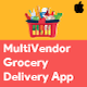 Freshly IOS- Native Multi Vendor Grocery, Food, Pharmacy, Delivery Mobile App with Admin Panel