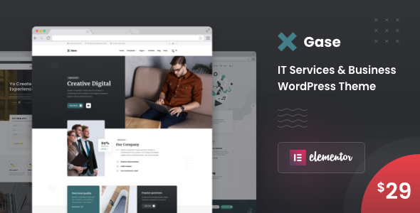 Gase – IT Services & Business WordPress Theme