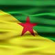 French Guiana Flag Waving - VideoHive Item for Sale