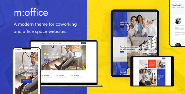MultiOffice - Coworking Space Theme