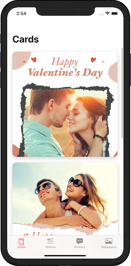 Valentine's Day - Cards, Stickers, Wallpapers, iAPs by Apps4World ...