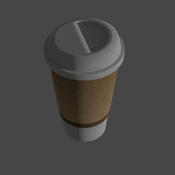 Paper Cup - 3Docean 30087951