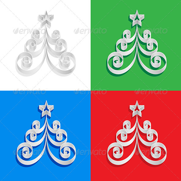 Abstract of paper Christmas trees - Christmas Seasons/Holidays