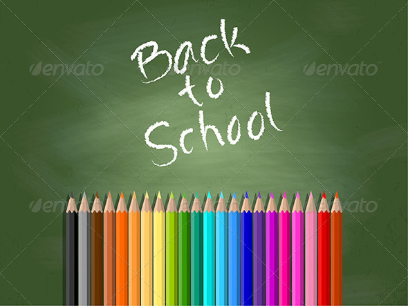 Back to school background - Backgrounds Decorative