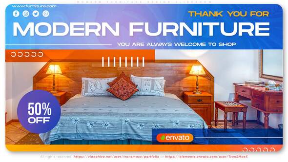 Modern Furniture Design - VideoHive 30101129