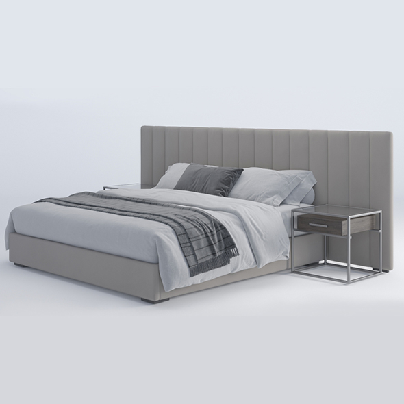bed modern 01 - 3Docean 30101540