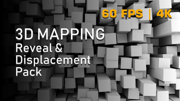 3D Mapping Reveal & Displacement Pack