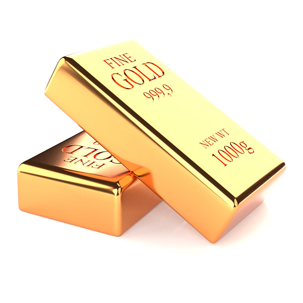 Gold Bar - 3Docean 30107375