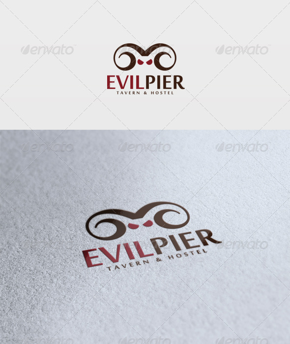 Evil Pier Logo - Vector Abstract