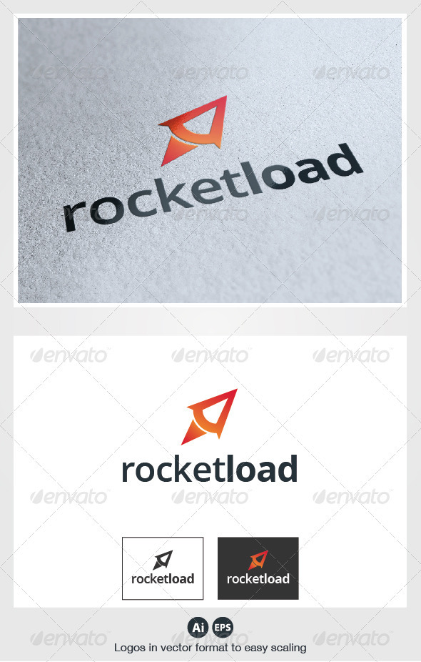 Rocket Load Logo - Objects Logo Templates