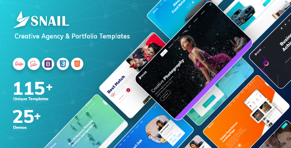 SNAIL - Creative - ThemeForest 28062252