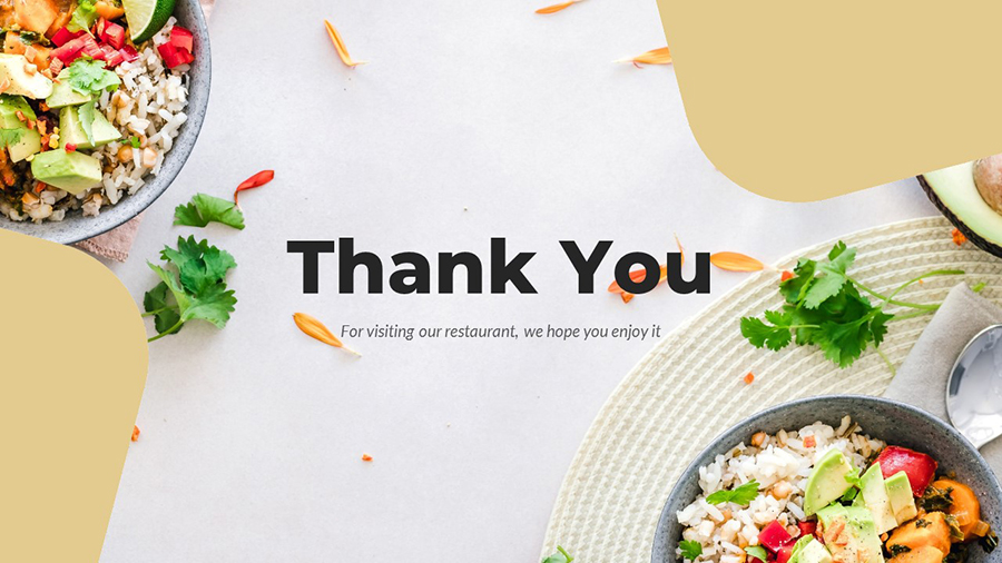 Delizioso – Food & Restaurant PowerPoint Template, Presentation Templates