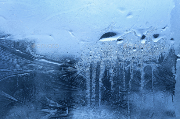 ice on glass texture Stock Photo by didesign