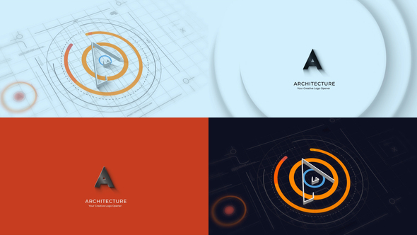Architectures 3D Logo - VideoHive 30122765