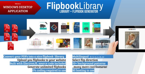 [DOWNLOAD]FlipbookLibrary - PDF Flipbook Library Generator