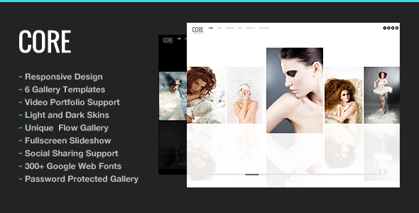 Core Photography - ThemeForest 240185