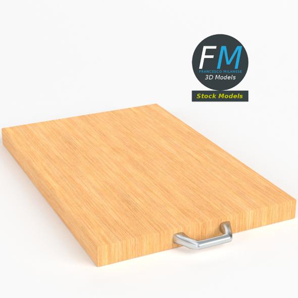 Wooden cutting board - 3Docean 16588194